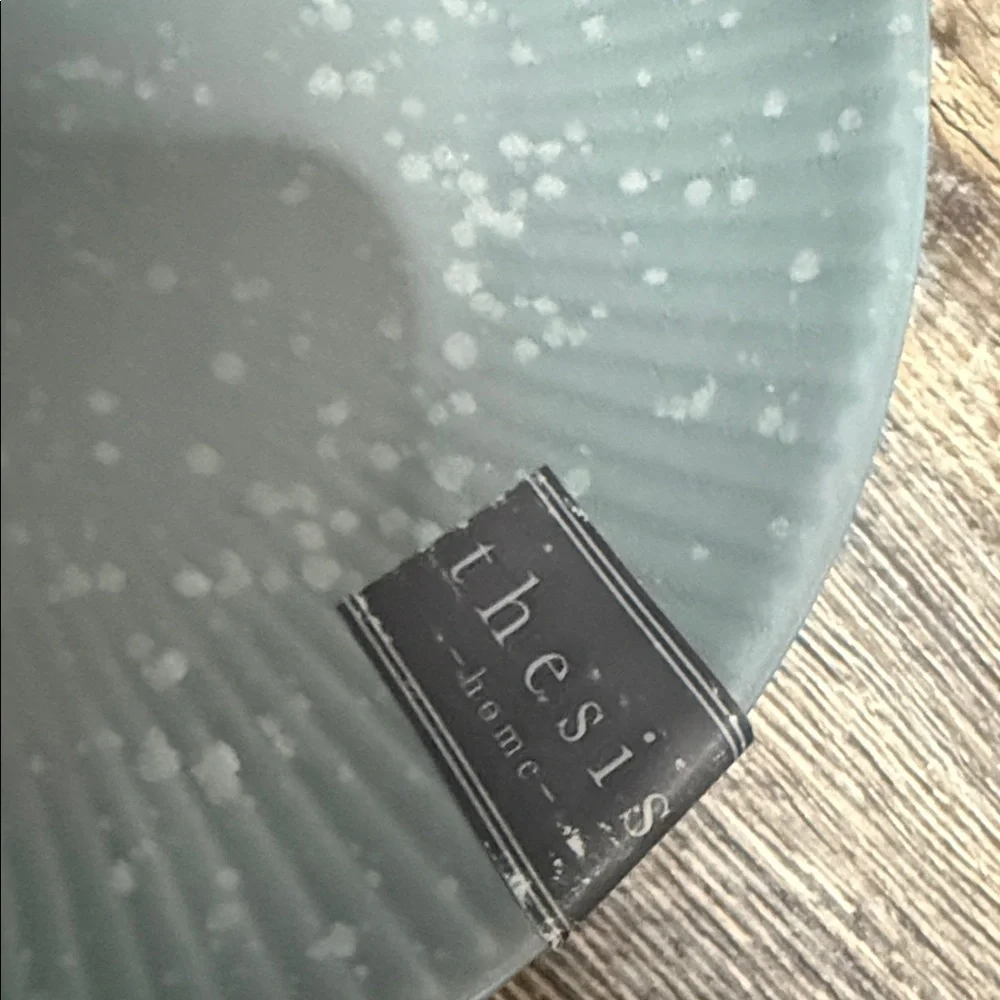 6 Elegant Gray salad Plate Set